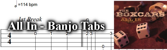 All In - Banjo Tabs